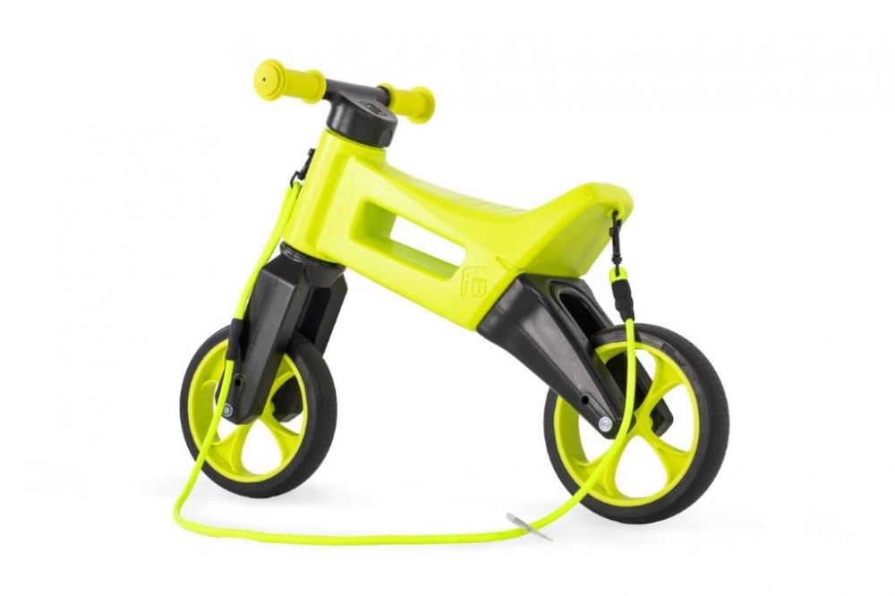 Bicicleta fara pedale 2 in 1 Funny Wheels Rider SuperSport Lime - 3