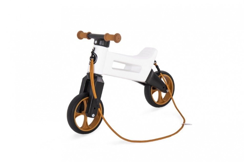 Bicicleta fara pedale 2 in 1 Funny Wheels Rider SuperSport Pearl - 3