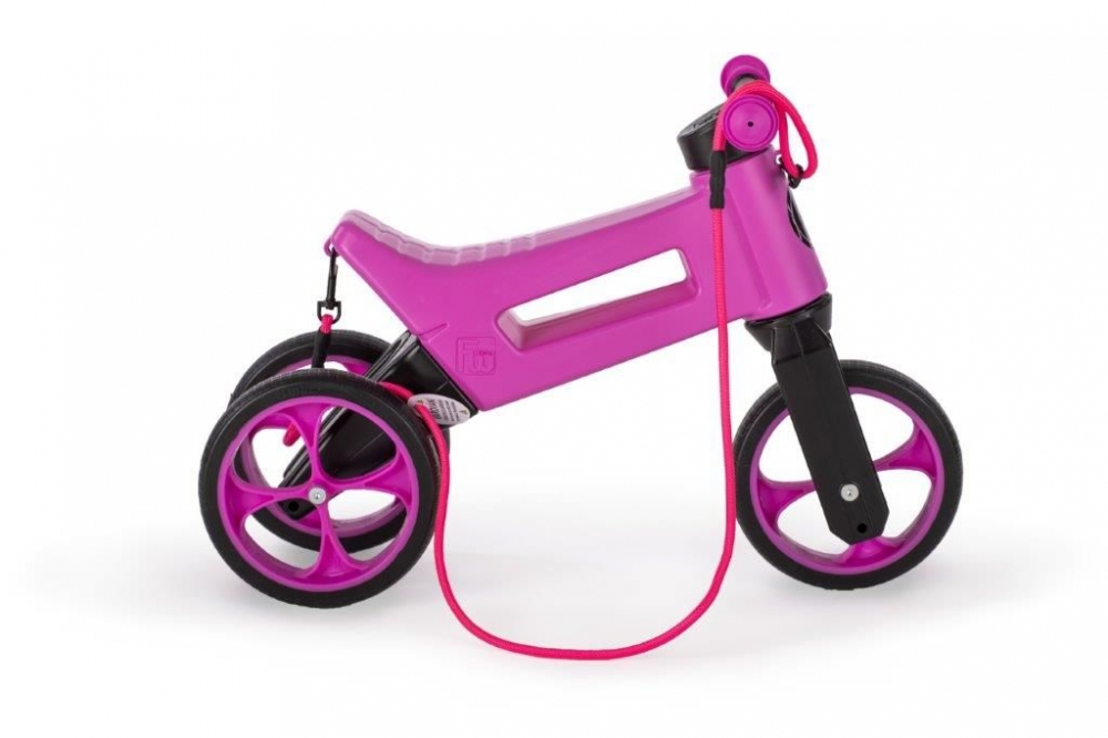 Bicicleta fara pedale 2 in 1 Funny Wheels Rider SuperSport Violet