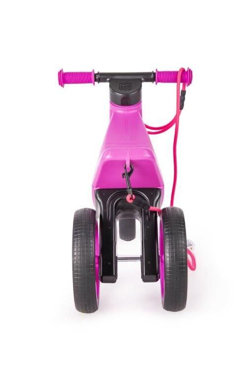 Bicicleta fara pedale 2 in 1 Funny Wheels Rider SuperSport Violet - 2