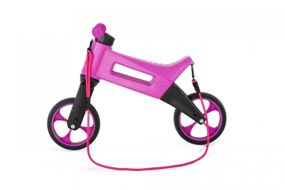 Bicicleta fara pedale 2 in 1 Funny Wheels Rider SuperSport Violet - 4