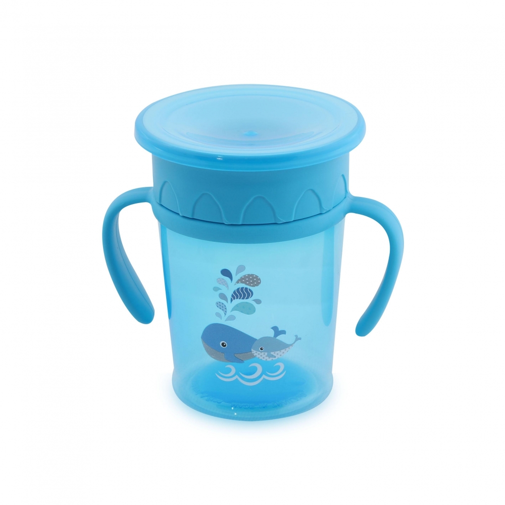 Cana de tranzitie 12 luni+ All Around Cup 360 grade 270 ml - 1 | YEO