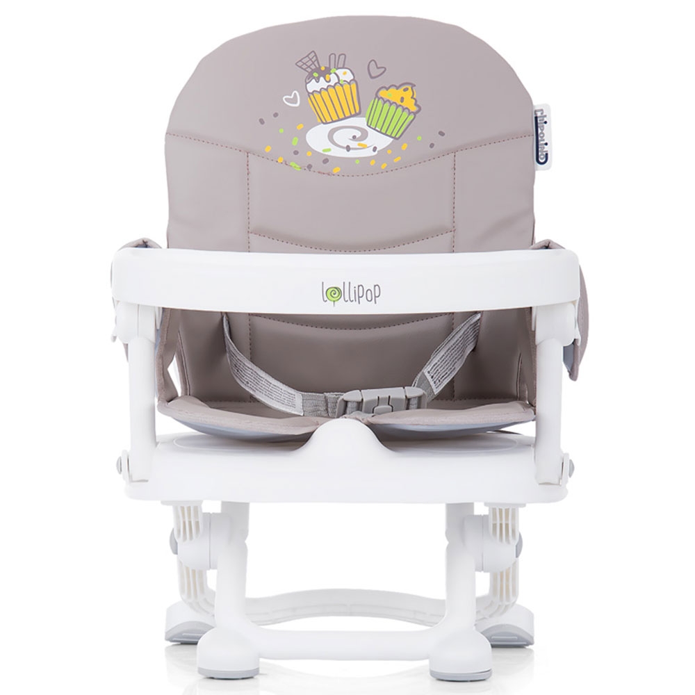 Inaltator scaun de masa chipolino lollipop mocca