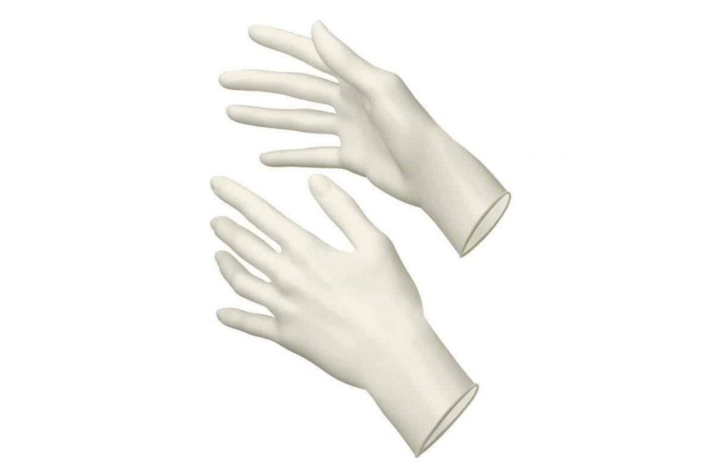 Manusi latex nepudrate xs (set 100 buc)