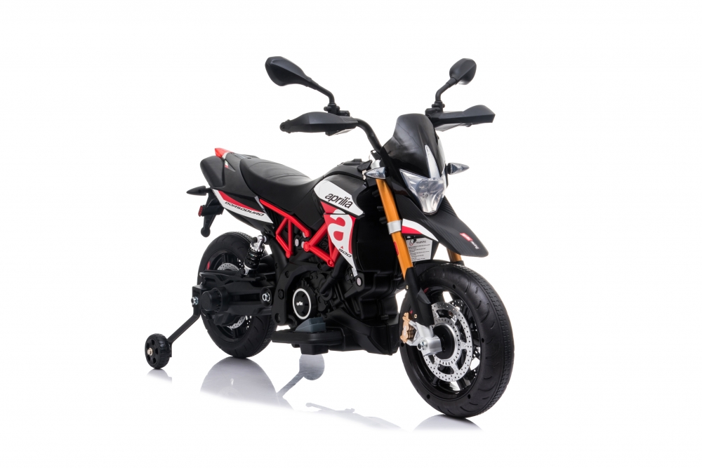 Motocicleta electrica Aprilia 12V black - 2