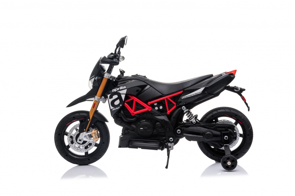 Motocicleta electrica Aprilia 12V black - 5