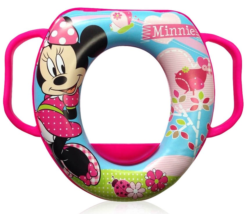Reductor moale pentru toaleta cu manere Disney Minnie Pink Igiena Si Ingrijire 2023-10-01 3