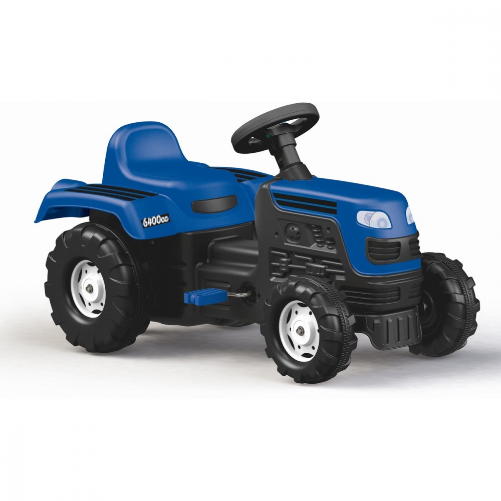 Tractor cu pedale albastru - 1
