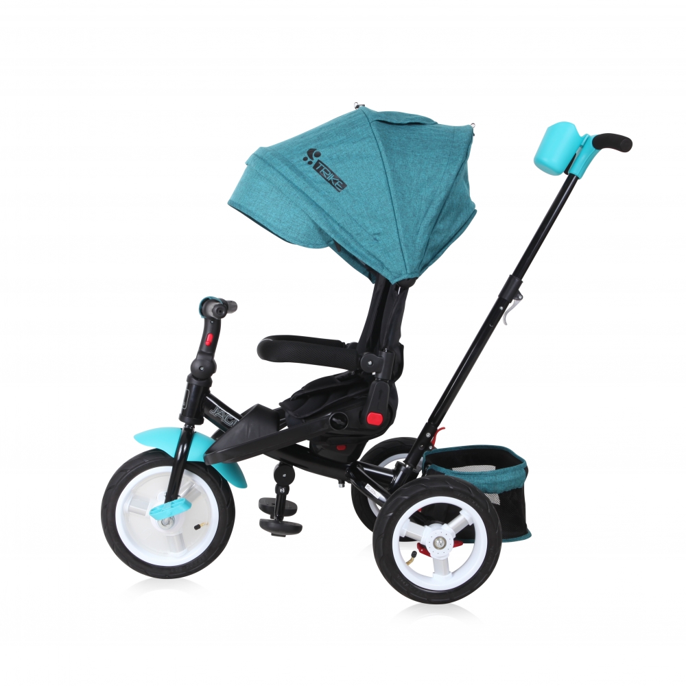 Tricicleta jaguar air multifunctionala 4 in 1 green