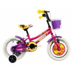 Bicicleta copii Dhs 1404 roz 14 inch