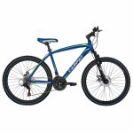 Bicicleta Mtb-Ht 26 Carpat Forester C2653B cadru otel culoare albastru/verde