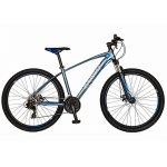 Bicicleta Mtb-Ht 27.5 Carpat Invictus C2757C cadru aluminiu culoare gri/albastru