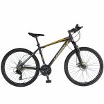Bicicleta Mtb-Ht Carpat C2670A roata 26 cadru aluminiu negru/galben