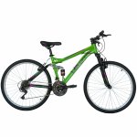 Bicicleta Mtb Velors 2660A roata 26 frana V-Brake verde/negru