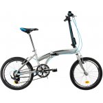 Bicicleta pliabila Dhs 2095 gri 20 inch