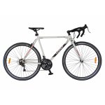 Bicicleta Road Carpt Mustang C2871A cadru otel 18 viteze culoare alb/rosu