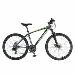 Bicicleta de munte Carpat C2670A roata 26 cadru aluminiu 21 viteze gri/verde