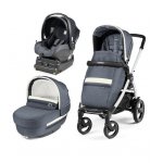 Carucior 3 In 1 Peg Perego Book Plus 51 S Titania White i-Size Luxe Mirage
