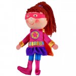 Marioneta pentru deget fata supererou Fiesta Crafts