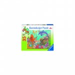 Puzzle animale din ocean 35 piese