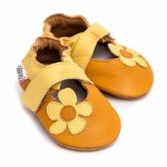 Sandale cu talpa moale Liliputi Sunflower L 14 cm