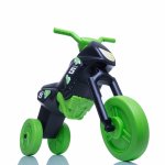 Tricicleta fara pedale Enduro Maxi negru-verde