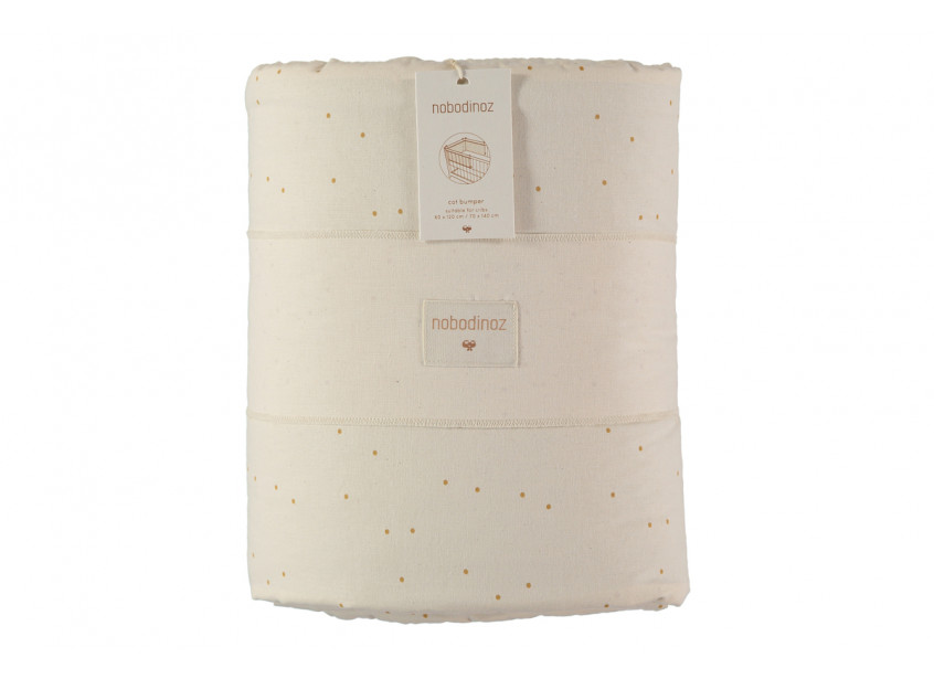 Aparatori patut Nobodinoz Sweet Dots 207x32cm crem