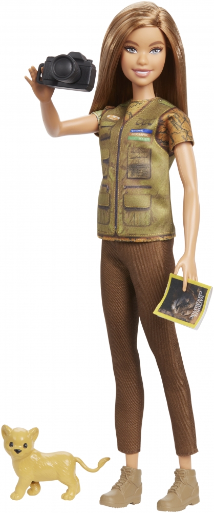 Papusa Barbie by Mattel National Geographic Fotojurnalista