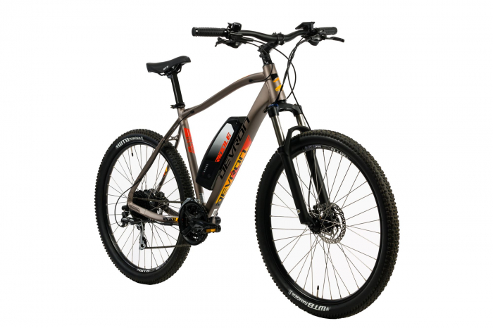 Bicicleta electrica Devron Riddle M1.7 E Bike L gri mat 27.5 inch Devron