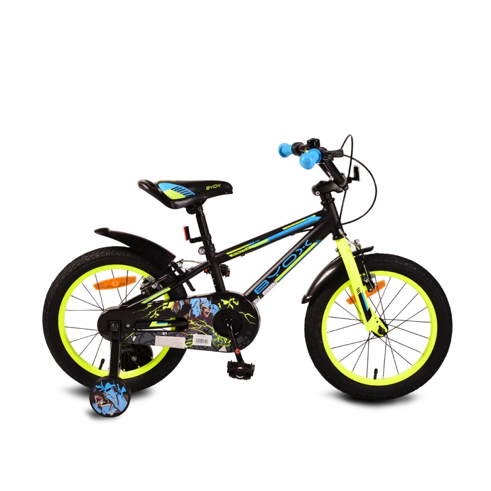 Bicicleta pentru baieti Byox Monster Black 16 inch - 1 | YEO