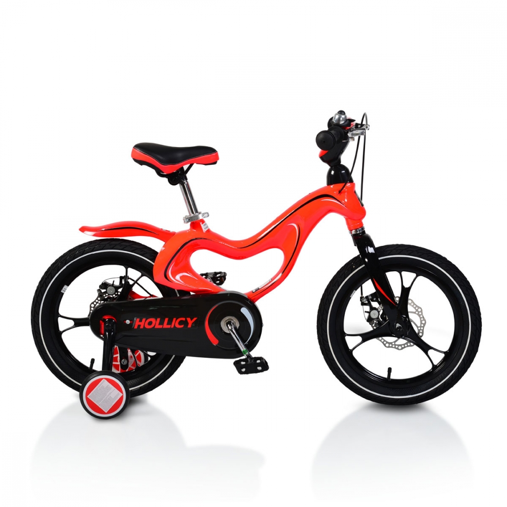 Bicicleta pentru fetite 16 inch MH Magnesium Red MONI imagine noua