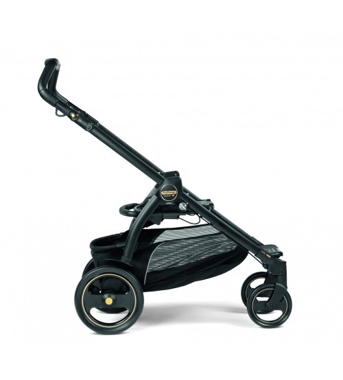 Carucior 3 in 1 Peg Perego Book 51 Black and Gold Rock Navy - 1