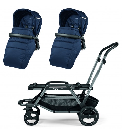 Carucior peg perego duette piroet class navy