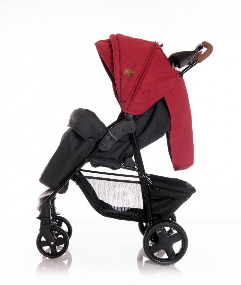 Carucior sport daisy cu husa de picioare red black lighthouse