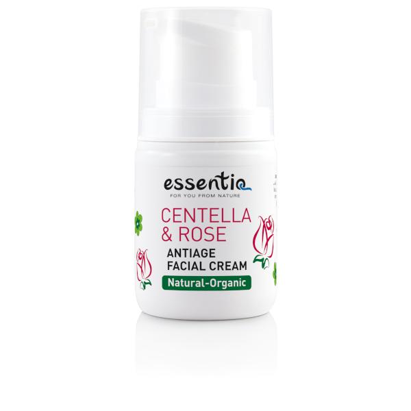 Crema de fata naturala antiage Centella  Trandafir 50 ml