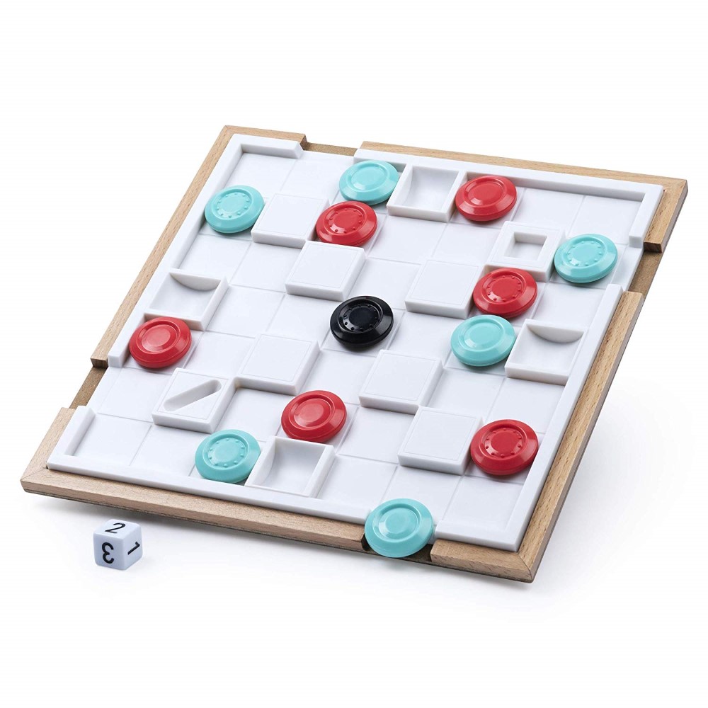 Joc de strategie 3D Marbles Tipsy din lemn