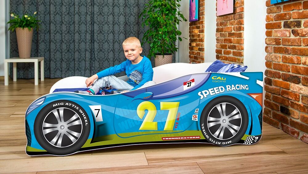 Patut nobiko racing 180x80 cm cu saltea culoare 27