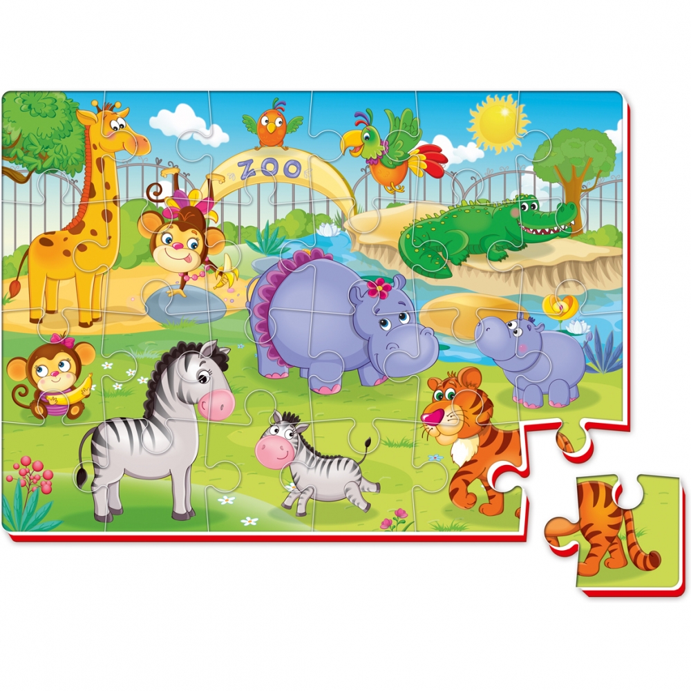 Puzzle zoo 24 piese Roter Kafer