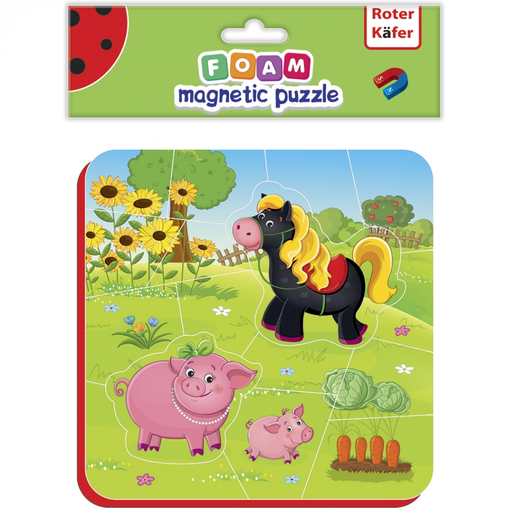 Puzzle magnetic ferma Roter Kafer