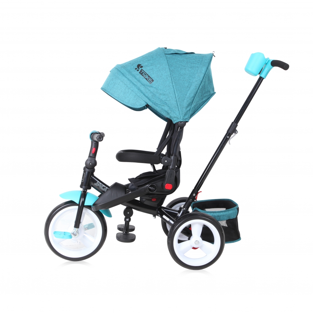 Tricicleta 4 in 1 jaguar eva wheels green