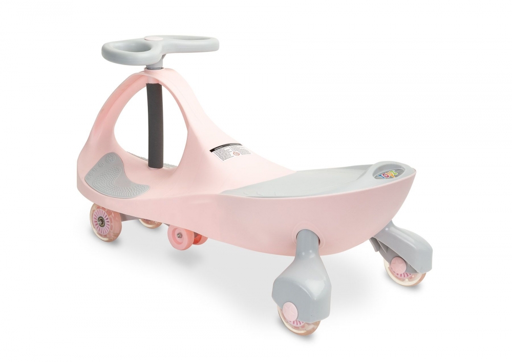 Vehicul fara pedale pentru copii Toyz Spinner Pink - 2 | YEO