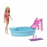 Set Barbie by Mattel Fashion and Beauty Piscina si papusa