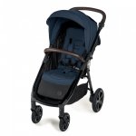 Carucior sport cu roti gonflabile Baby Design Look Air 03 Navy 2020