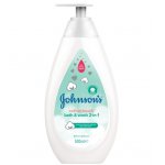 Lotiune de spalare 2 in 1 Johnsons Baby Cotton Touch 500 ml