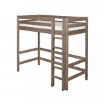 Pat adolescenti inalt terra cu scara dreapta Flexa Classic 90x200 cm