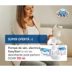 Pompa electrica de san + absorbante de zi + noapte GRATUIT Canpol