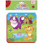Puzzle magnetic pisicute Roter Kafer