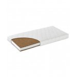 Saltea patut copii Fibra Cocos 120x60x10 cm cu husa detasabila, lavabila si antialergica