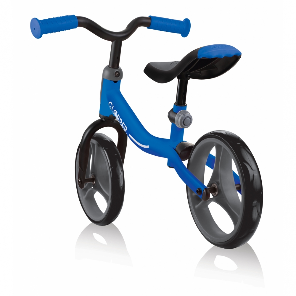 Bicicleta Globber Go Bike fara pedale 8.5 inch albastra 8.5 imagine 2022 protejamcopilaria.ro