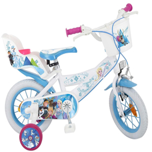 Bicicleta pentru fetite Frozen 14 inch Bicicleta imagine 2022 protejamcopilaria.ro